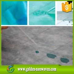 Tessuto non tessuto idrofilo per materiale greggio monouso prodotto da Quanzhou Golden Nonwoven Co.,ltd