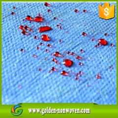 Tessuto non tessuto sms pp di alta qualità dalla porcellana prodotto da Quanzhou Golden Nonwoven Co.,ltd
