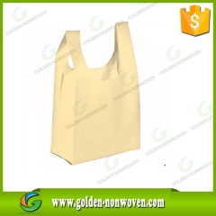 Produttore di borse della maglietta non tessuta prodotto da Quanzhou Golden Nonwoven Co.,ltd