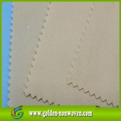 Tessuto non tessuto plaid acido polilattico 100% ecologico in fibra di mais prodotto da Quanzhou Golden Nonwoven Co.,ltd