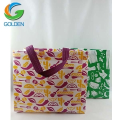 shopping bag in ecopelle promozionale in tessuto non tessuto prodotto da Quanzhou Golden Nonwoven Co.,ltd
