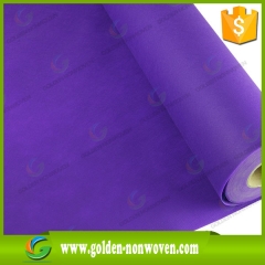 Tessuto non tessuto colorato impermeabile pp spunbond colorato