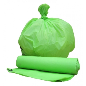 100% biodegradable promotional bag polybag pla t shirt bag made by Quanzhou Golden Nonwoven Co.,ltd