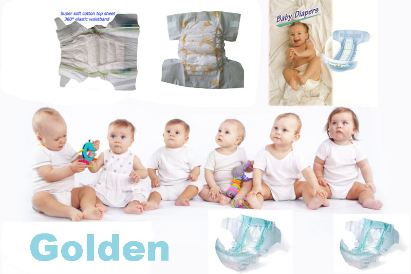 pannolini per bambini, prodotti caldi di marca nuovi di zecca d'oro